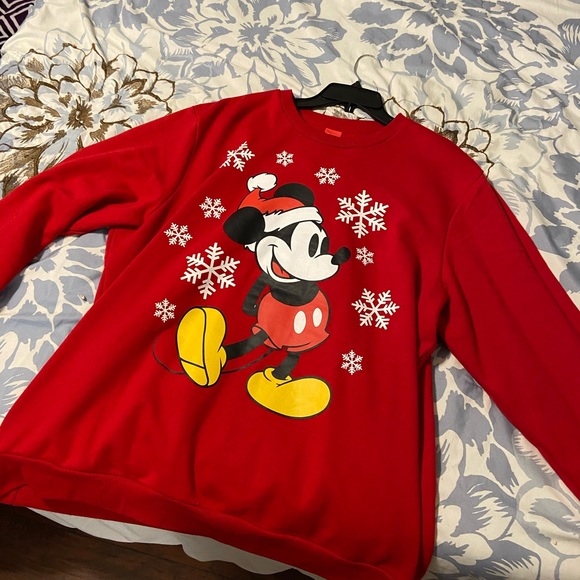 Disney Mickey Mouse Christmas Sweater 